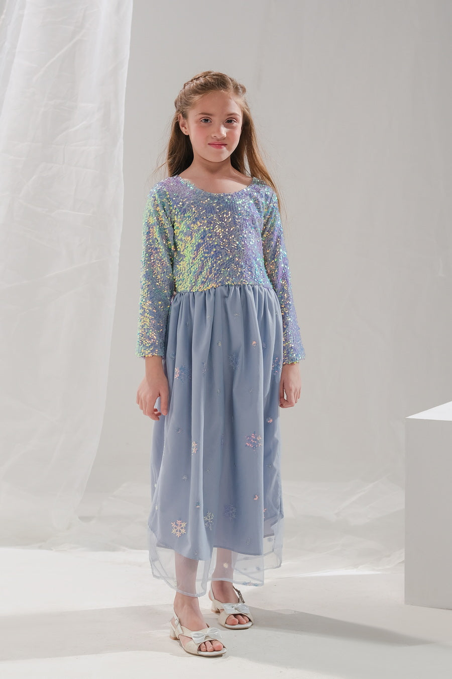 Sprinkles Stitched 1 Piece Formals Festive Kids Collection'2025-Elsa