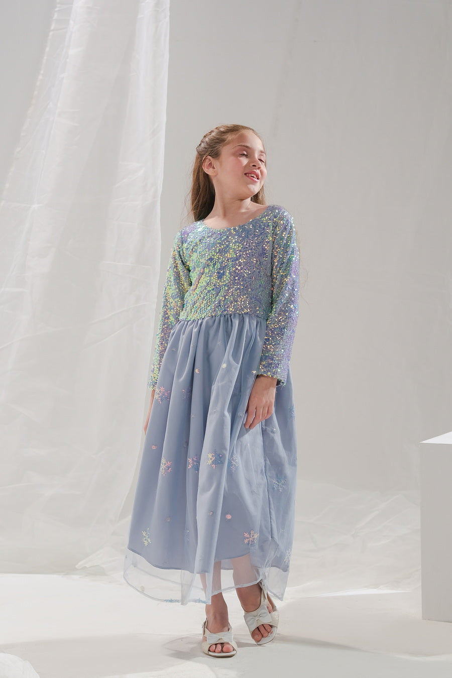 Sprinkles Stitched 1 Piece Formals Festive Kids Collection'2025-Elsa