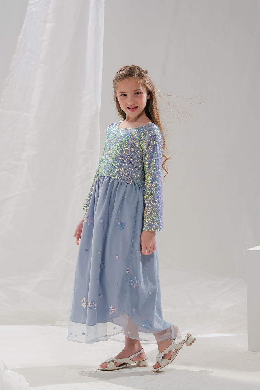 Sprinkles Stitched 1 Piece Formals Festive Kids Collection'2025-Elsa
