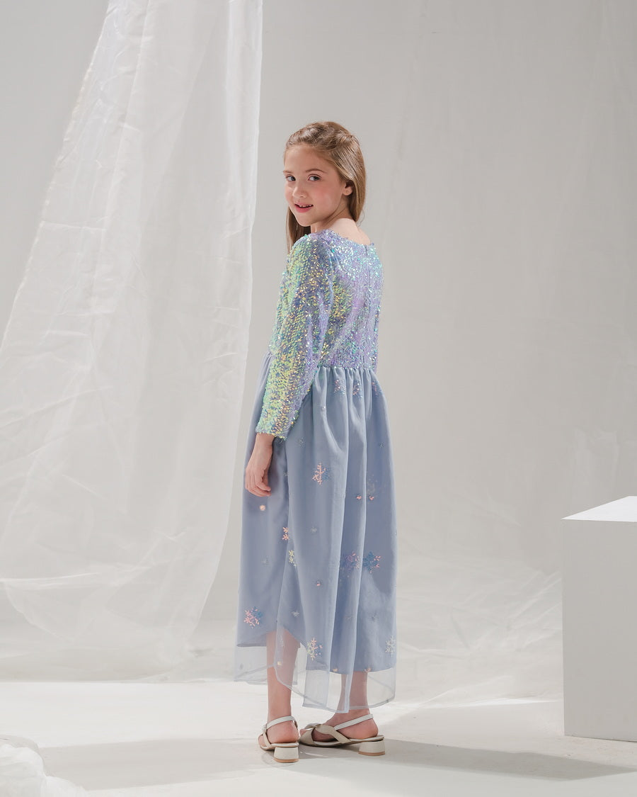 Sprinkles Stitched 1 Piece Formals Festive Kids Collection'2025-Elsa