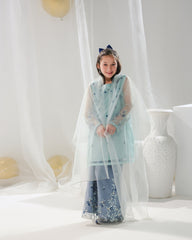 Sprinkles Stitched 3 Piece Formals Festive Kids Collection'2025-Hania - 3pcs Embroidered Gharara