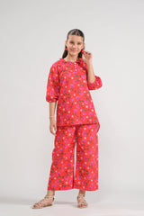 Sprinkles Stitched 2 Piece Summer Co Ord Sets Kids Collection'2025-Cherry Blossom - Co-ord Set