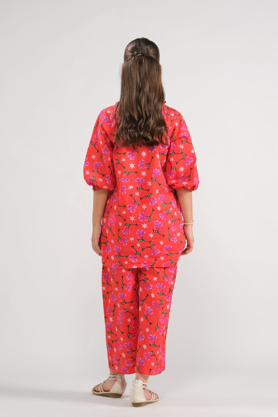 Sprinkles Stitched 2 Piece Summer Co Ord Sets Kids Collection'2025-Cherry Blossom - Co-ord Set