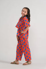 Sprinkles Stitched 2 Piece Summer Co Ord Sets Kids Collection'2025-Tulip Charm - Co-ord Set