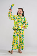 Sprinkles Stitched 2 Piece Summer Co Ord Sets Kids Collection'2025-Lemon Lush - Co-ord Set