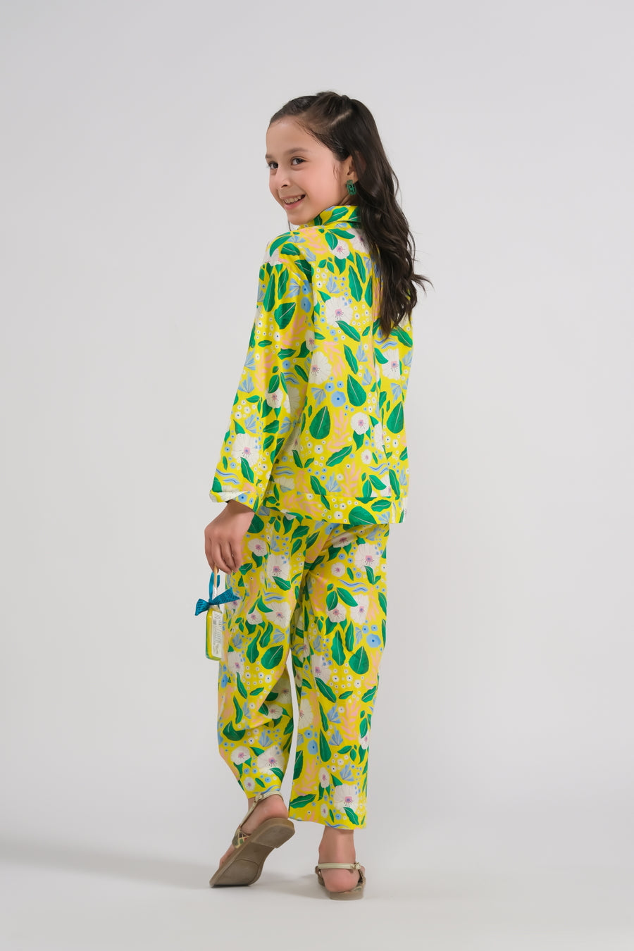 Sprinkles Stitched 2 Piece Summer Co Ord Sets Kids Collection'2025-Lemon Lush - Co-ord Set