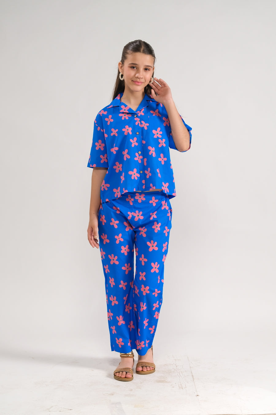 Sprinkles Stitched 2 Piece Summer Co Ord Sets Kids Collection'2025-Daisy Delight - Co-ord Set