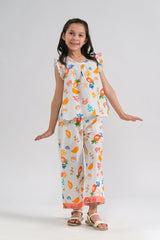 Sprinkles Stitched 2 Piece Summer Co Ord Sets Kids Collection'2025-Seaside Fantasy - Co-ord Set
