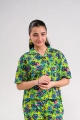 Sprinkles Stitched 2 Piece Summer Co Ord Sets Kids Collection'2025-Neon Paradise - Co-ord Set
