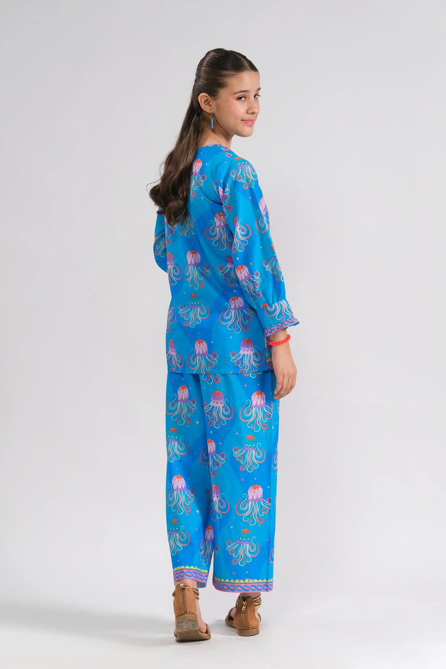 Sprinkles Stitched 2 Piece Summer Co Ord Sets Kids Collection'2025-Oceanic Whimsy- Co-ord Set