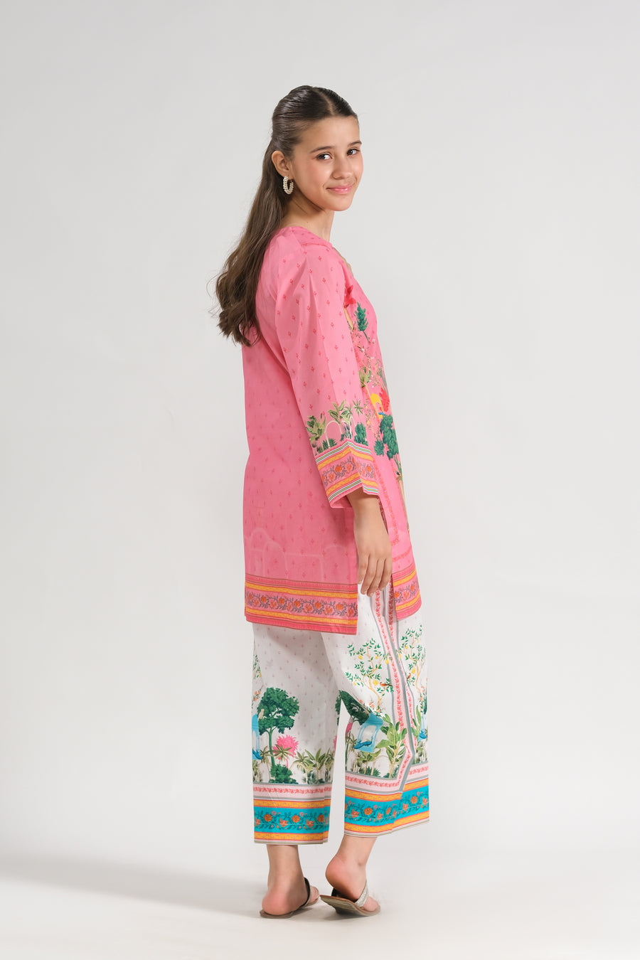 Sprinkles Stitched 2 Piece Summer Co Ord Sets Kids Collection'2025-Tropical Charm - 2pcs
