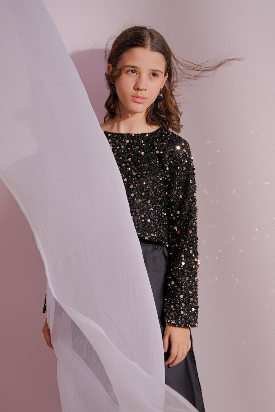 Sprinkles Stitched 2 Piece Formals Festive Kids Collection'2025-Gold Pop  - 2pcs