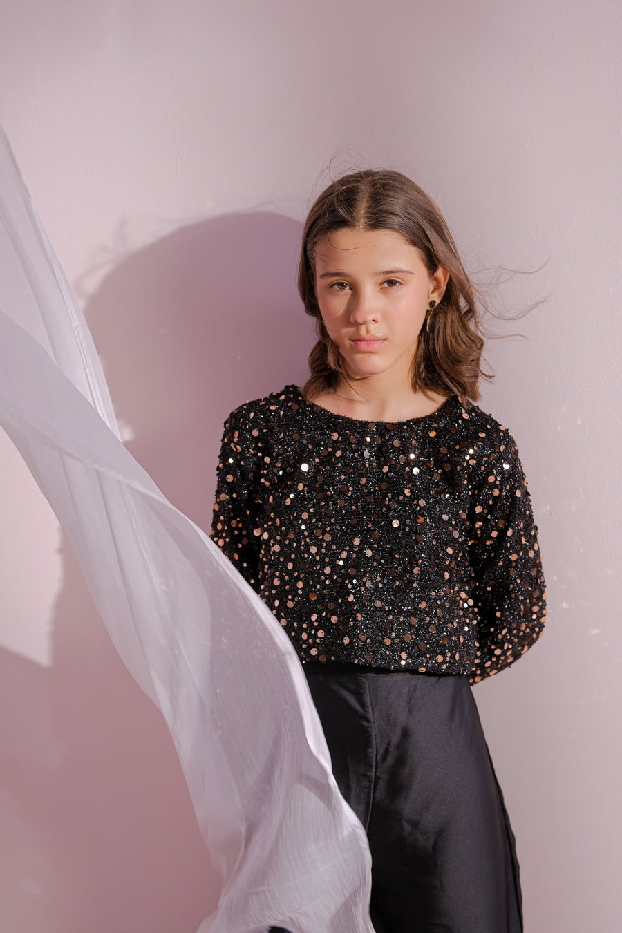 Sprinkles Stitched 2 Piece Formals Festive Kids Collection'2025-Gold Pop  - 2pcs