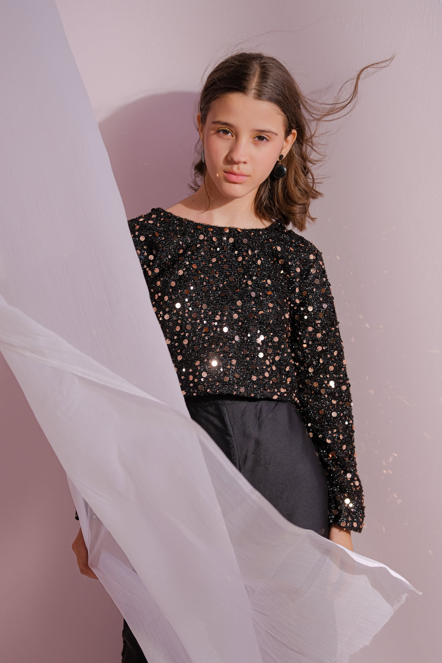 Sprinkles Stitched 2 Piece Formals Festive Kids Collection'2025-Gold Pop  - 2pcs