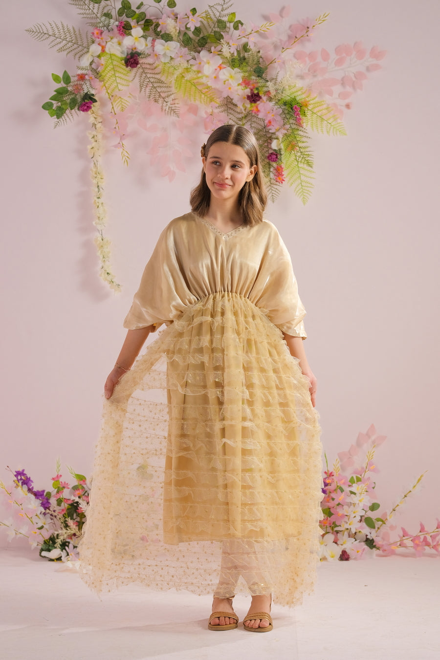 Sprinkles Stitched 1 Piece Formals Festive Kids Collection'2025-Sienna - 1pc