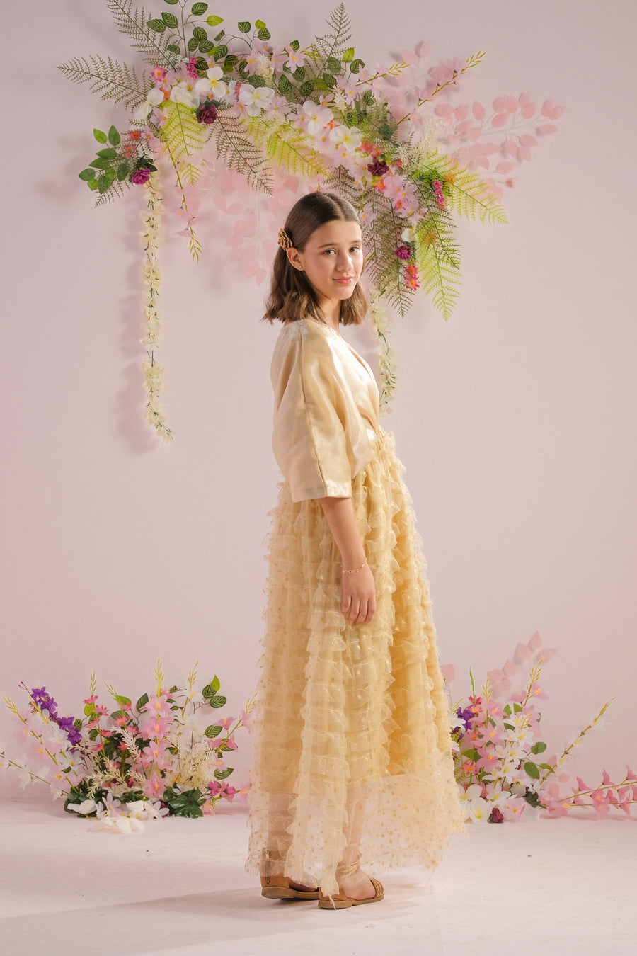 Sprinkles Stitched 1 Piece Formals Festive Kids Collection'2025-Sienna - 1pc