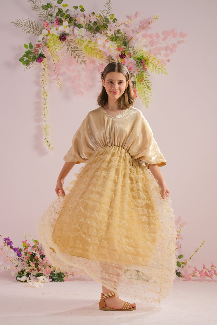 Sprinkles Stitched 1 Piece Formals Festive Kids Collection'2025-Sienna - 1pc