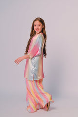 Sprinkles Stitched 2 Piece Formals Festive Kids Collection'2025-Candy Floss - 2pcs