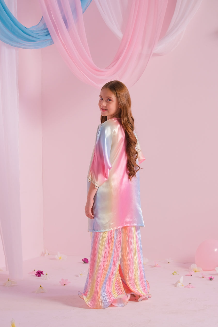 Sprinkles Stitched 2 Piece Formals Festive Kids Collection'2025-Candy Floss - 2pcs