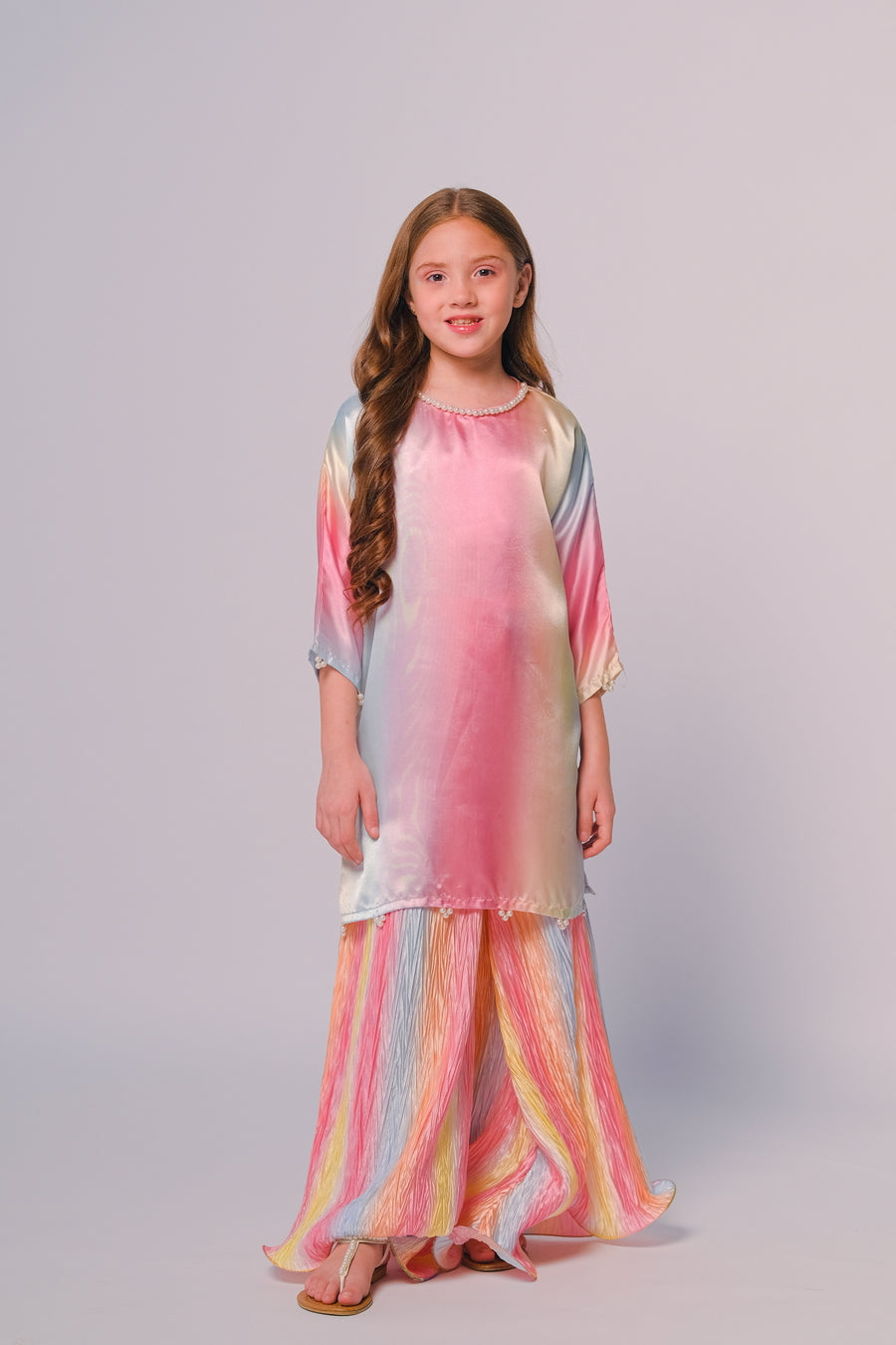 Sprinkles Stitched 2 Piece Formals Festive Kids Collection'2025-Candy Floss - 2pcs