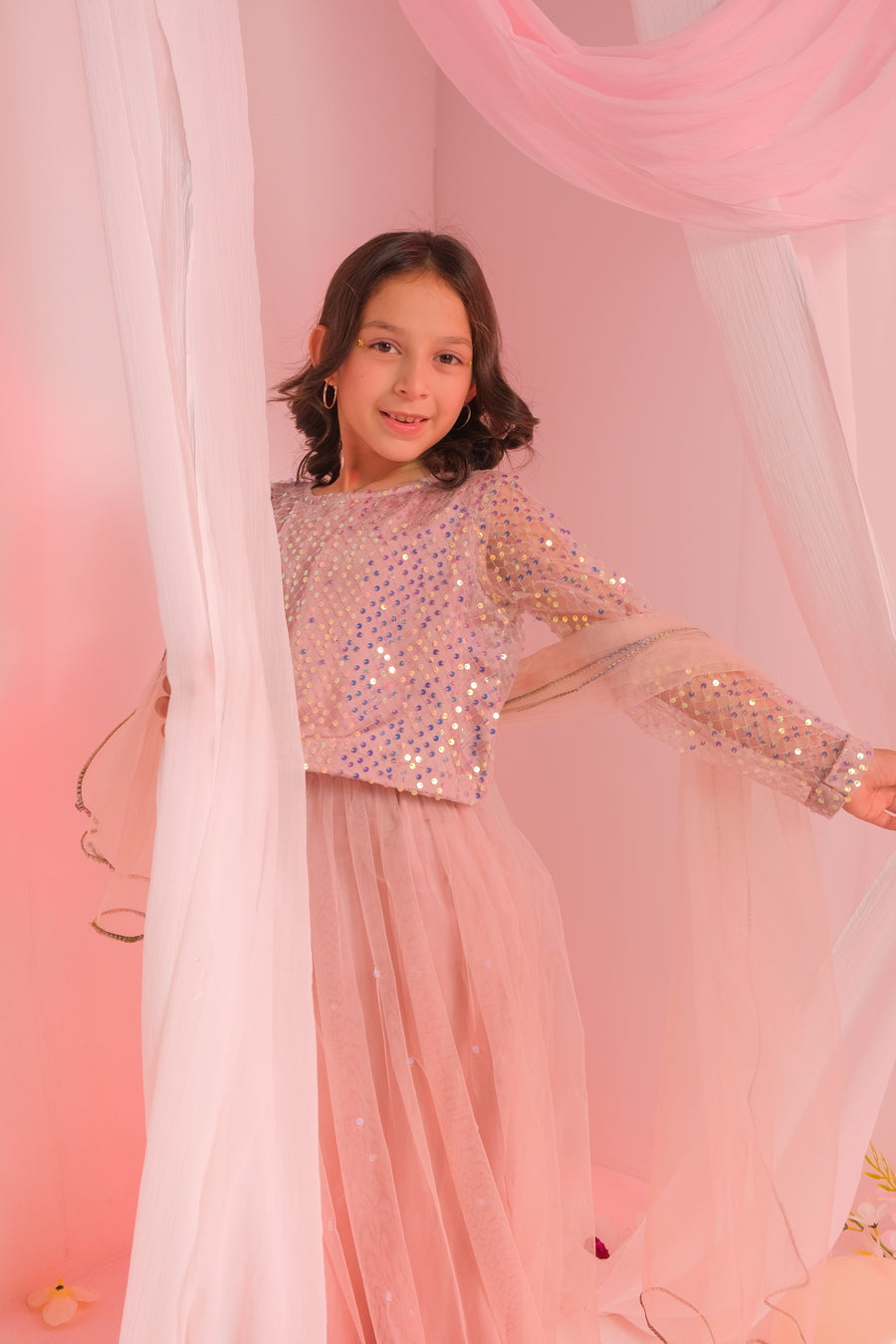 Sprinkles Stitched 3 Piece Formals Festive Kids Collection'2025-Star Glint - 3pcs