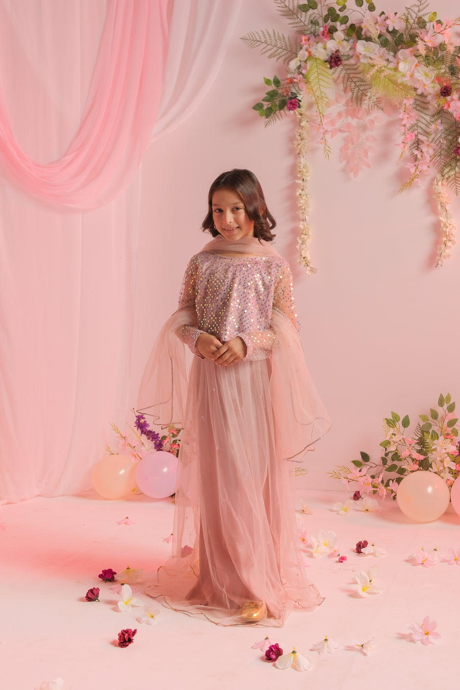 Sprinkles Stitched 3 Piece Formals Festive Kids Collection'2025-Star Glint - 3pcs