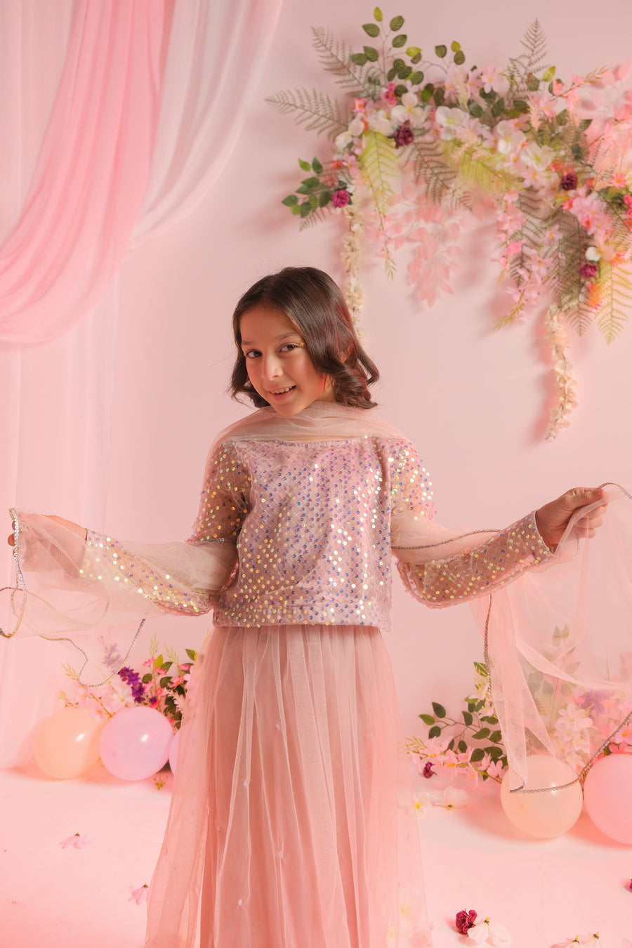 Sprinkles Stitched 3 Piece Formals Festive Kids Collection'2025-Star Glint - 3pcs