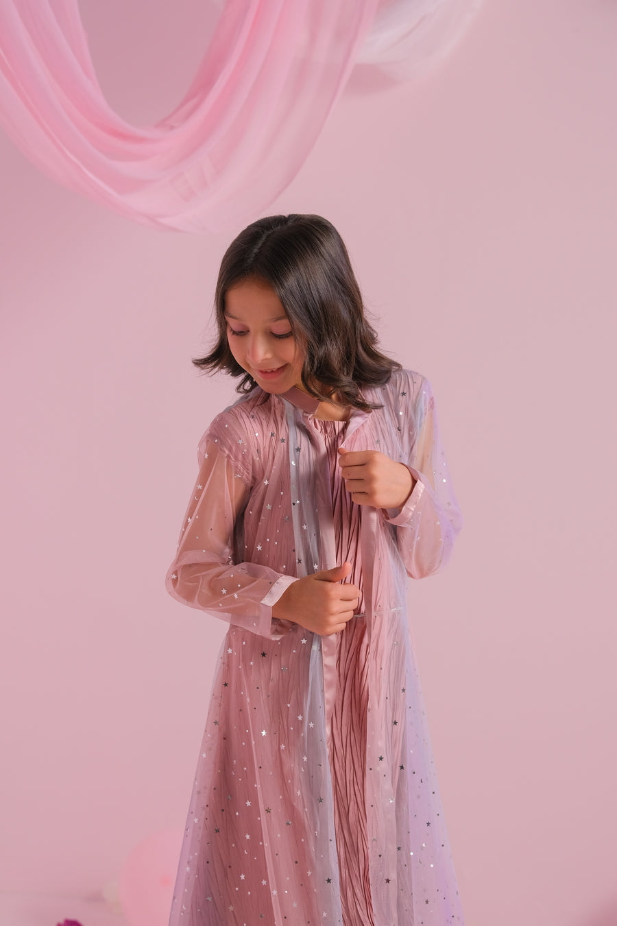 Sprinkles Stitched 2 Piece Formals Festive Kids Collection'2025-Twinkle - 2pc - Top & Slip