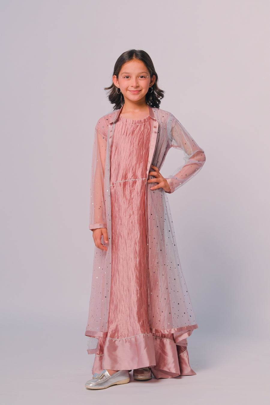 Sprinkles Stitched 2 Piece Formals Festive Kids Collection'2025-Twinkle - 2pc - Top & Slip
