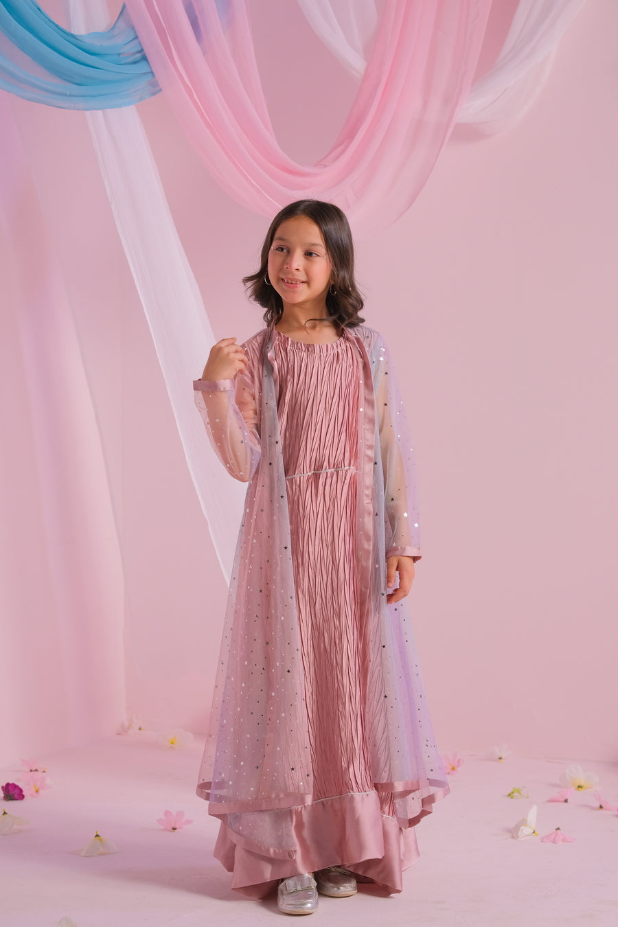 Sprinkles Stitched 2 Piece Formals Festive Kids Collection'2025-Twinkle - 2pc - Top & Slip