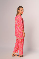 Sprinkles Stitched 2 Piece Summer Co Ord Sets Kids Collection'2025-Petal Party - Co-ord Set