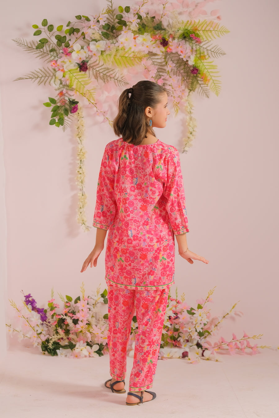 Sprinkles Stitched 2 Piece Summer Co Ord Sets Kids Collection'2025-Petal Party - Co-ord Set
