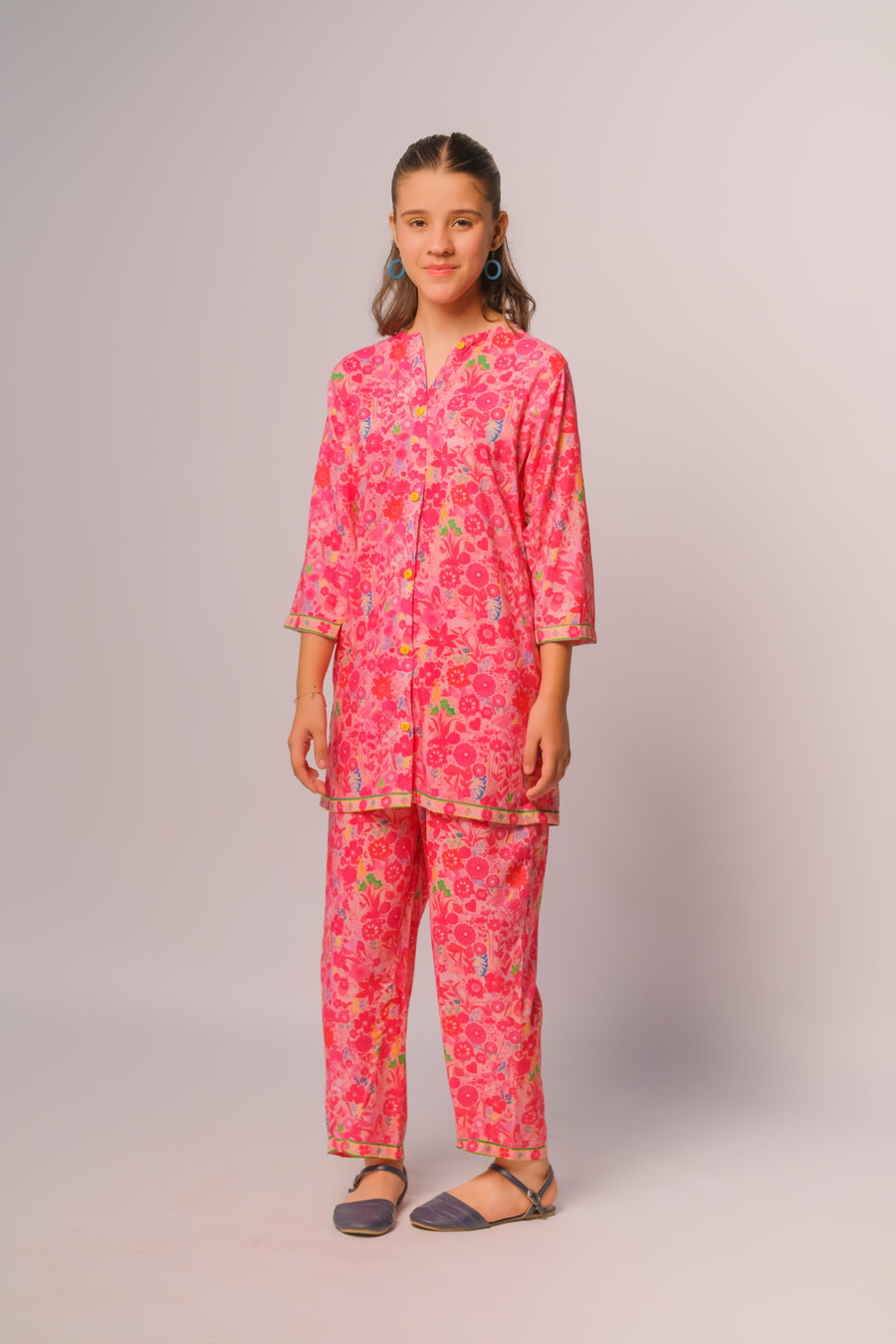 Sprinkles Stitched 2 Piece Summer Co Ord Sets Kids Collection'2025-Petal Party - Co-ord Set