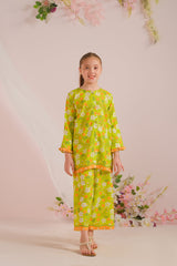 Sprinkles Stitched 2 Piece Summer Co Ord Sets Kids Collection'2025-Lemon Lit - Co-ord Set