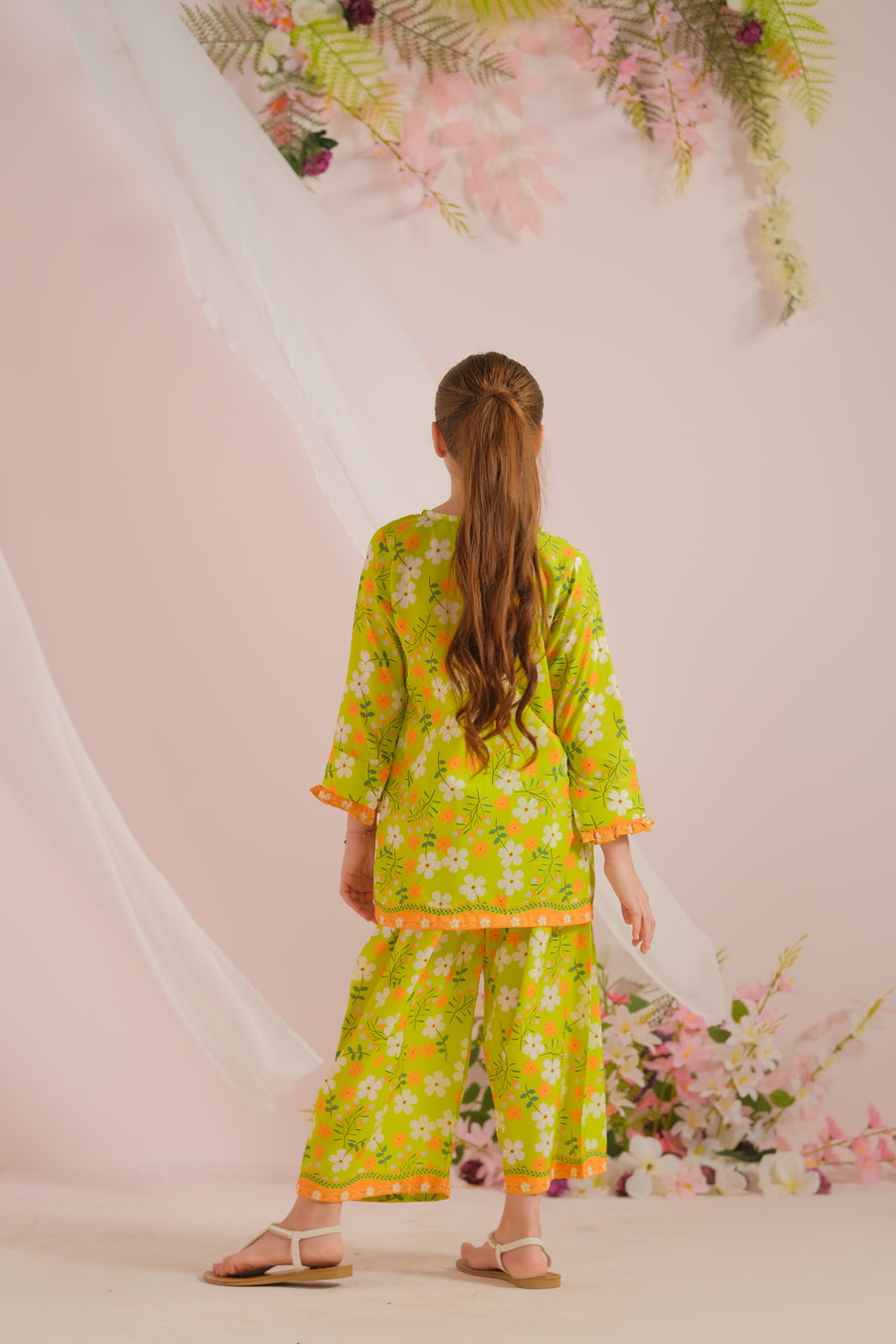 Sprinkles Stitched 2 Piece Summer Co Ord Sets Kids Collection'2025-Lemon Lit - Co-ord Set