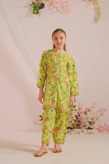Sprinkles Stitched 2 Piece Summer Co Ord Sets Kids Collection'2025-Sunshine Garden - Co-ord Set