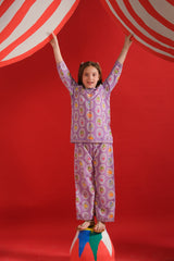 Sprinkles Stitched 2 Piece Summer Co Ord Sets Kids Collection'2025-Bloom Berry - Co-ord Set