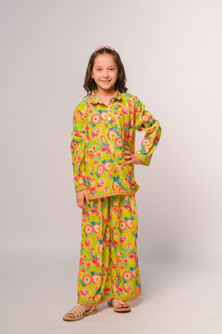 Sprinkles Stitched 2 Piece Summer Co Ord Sets Kids Collection'2025-Neon Fest - Co-ord Set