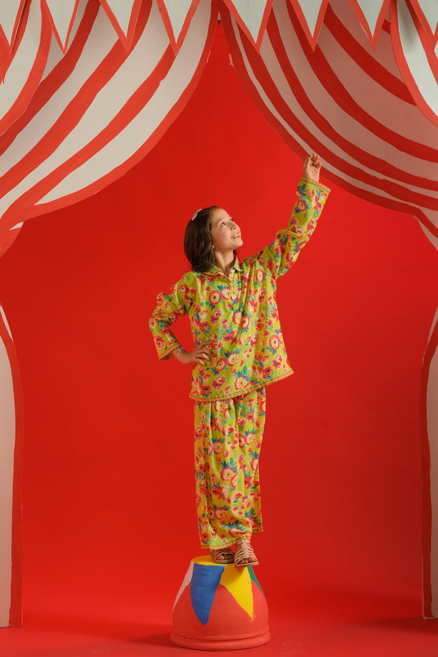 Sprinkles Stitched 2 Piece Summer Co Ord Sets Kids Collection'2025-Neon Fest - Co-ord Set