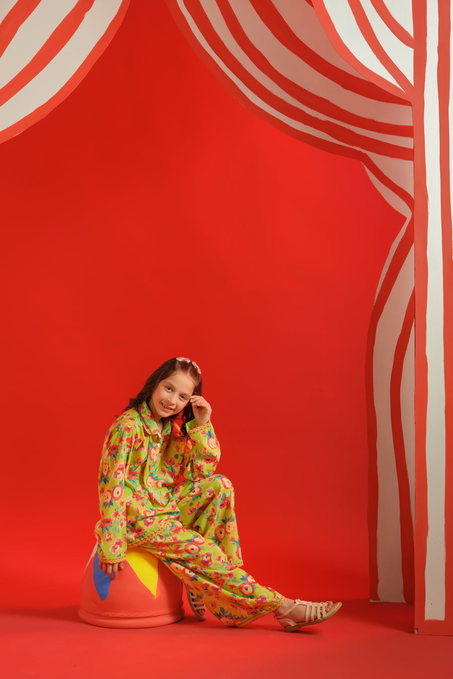 Sprinkles Stitched 2 Piece Summer Co Ord Sets Kids Collection'2025-Neon Fest - Co-ord Set