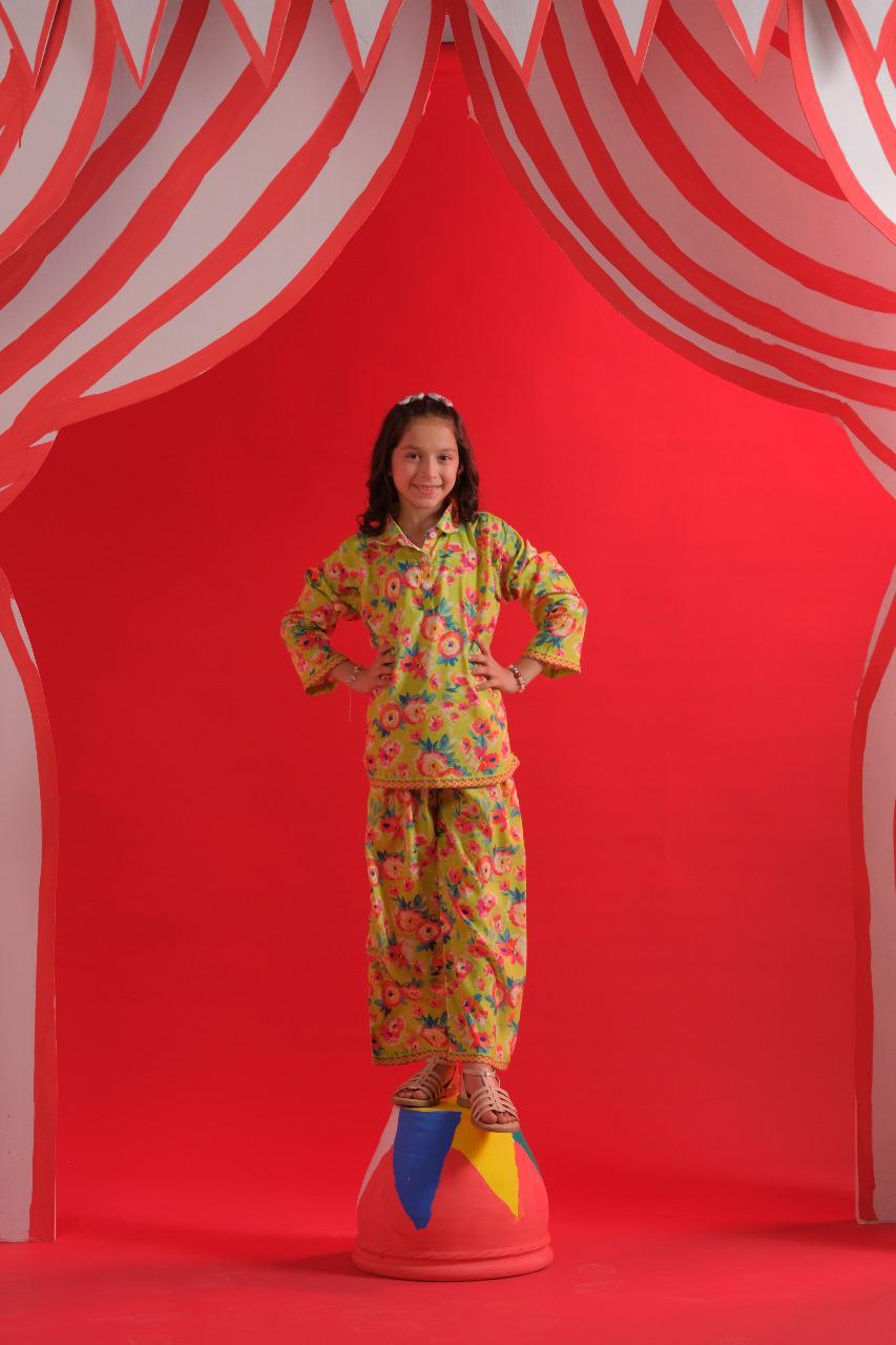 Sprinkles Stitched 2 Piece Summer Co Ord Sets Kids Collection'2025-Neon Fest - Co-ord Set