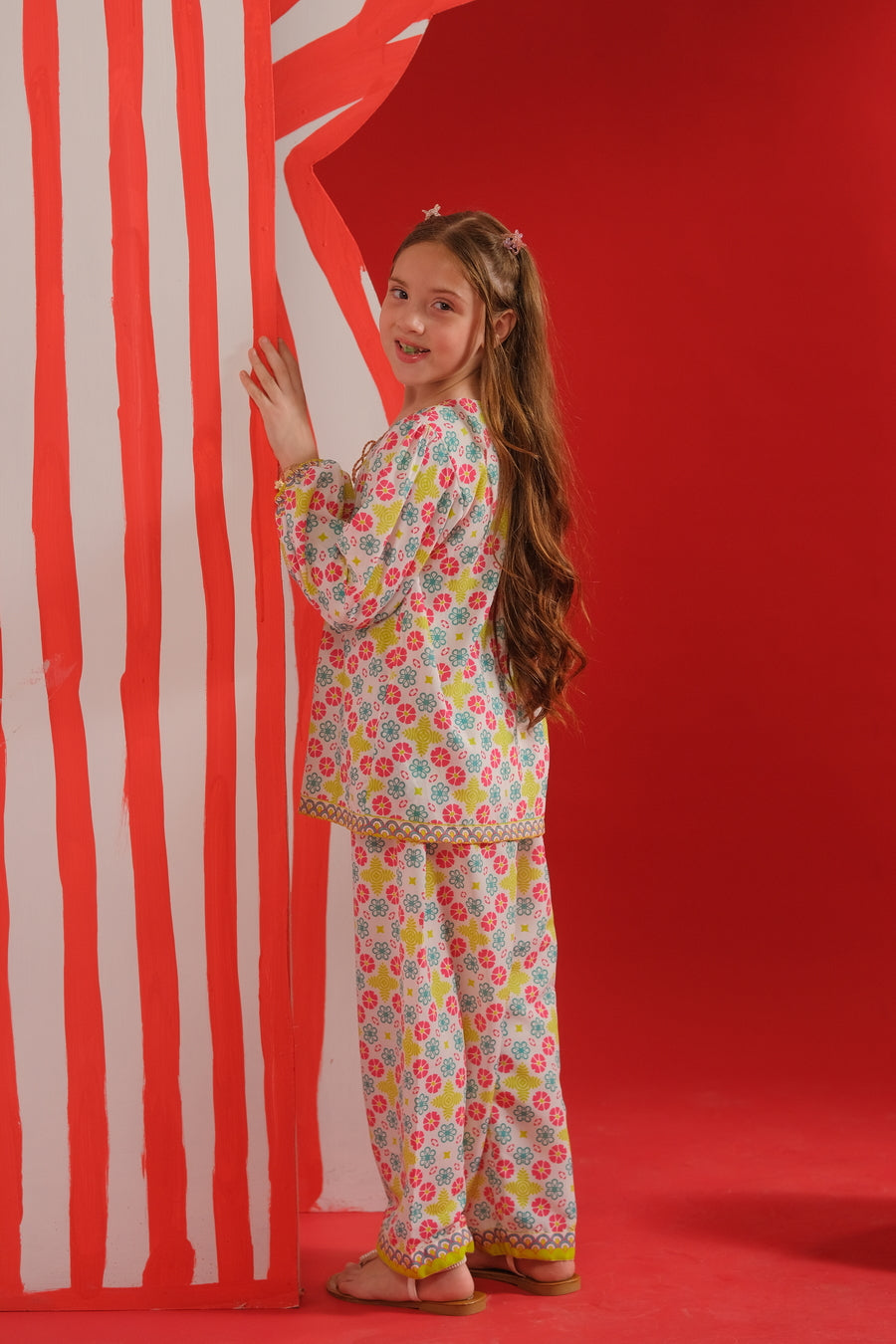Sprinkles Stitched 2 Piece Summer Co Ord Sets Kids Collection'2025-Prism - Co-ord Set