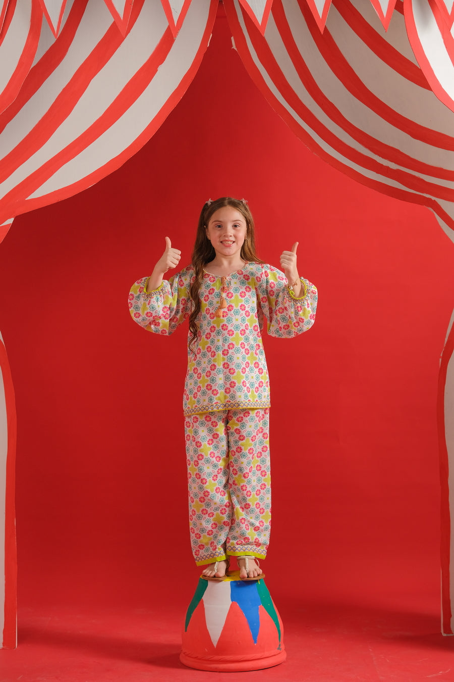Sprinkles Stitched 2 Piece Summer Co Ord Sets Kids Collection'2025-Prism - Co-ord Set