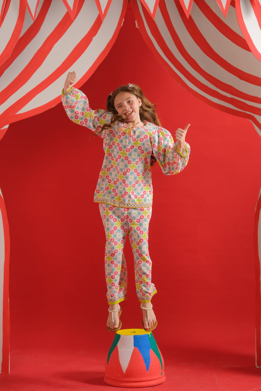 Sprinkles Stitched 2 Piece Summer Co Ord Sets Kids Collection'2025-Prism - Co-ord Set