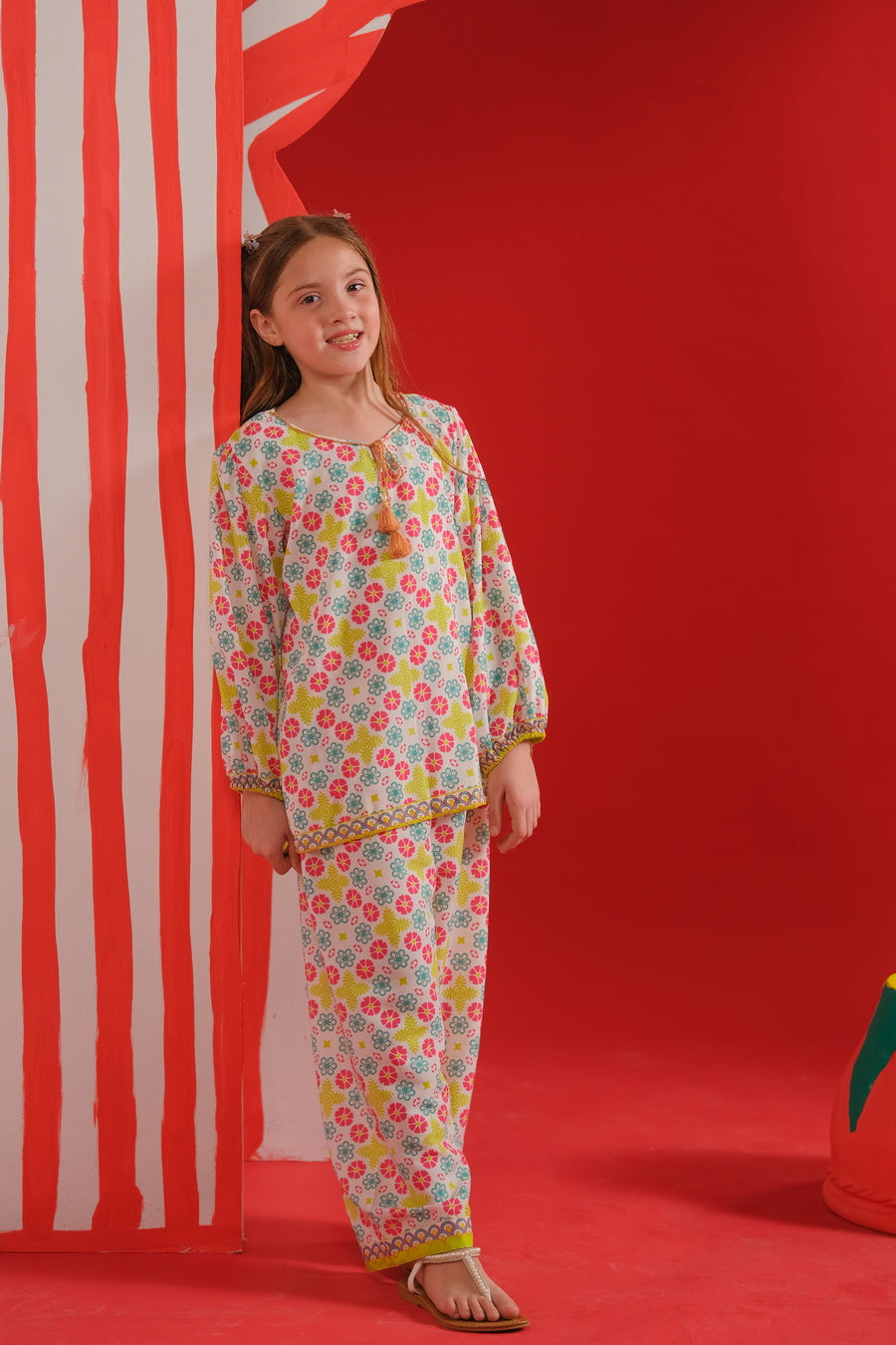 Sprinkles Stitched 2 Piece Summer Co Ord Sets Kids Collection'2025-Prism - Co-ord Set