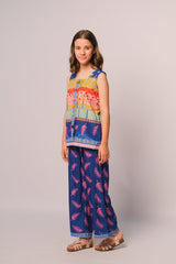 Sprinkles Stitched 2 Piece Summer Co Ord Sets Kids Collection'2025-Tropical Breeze - Co-ord Set