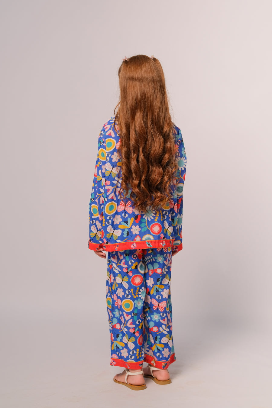 Sprinkles Stitched 2 Piece Summer Co Ord Sets Kids Collection'2025-Butterfly - Co-ord Set