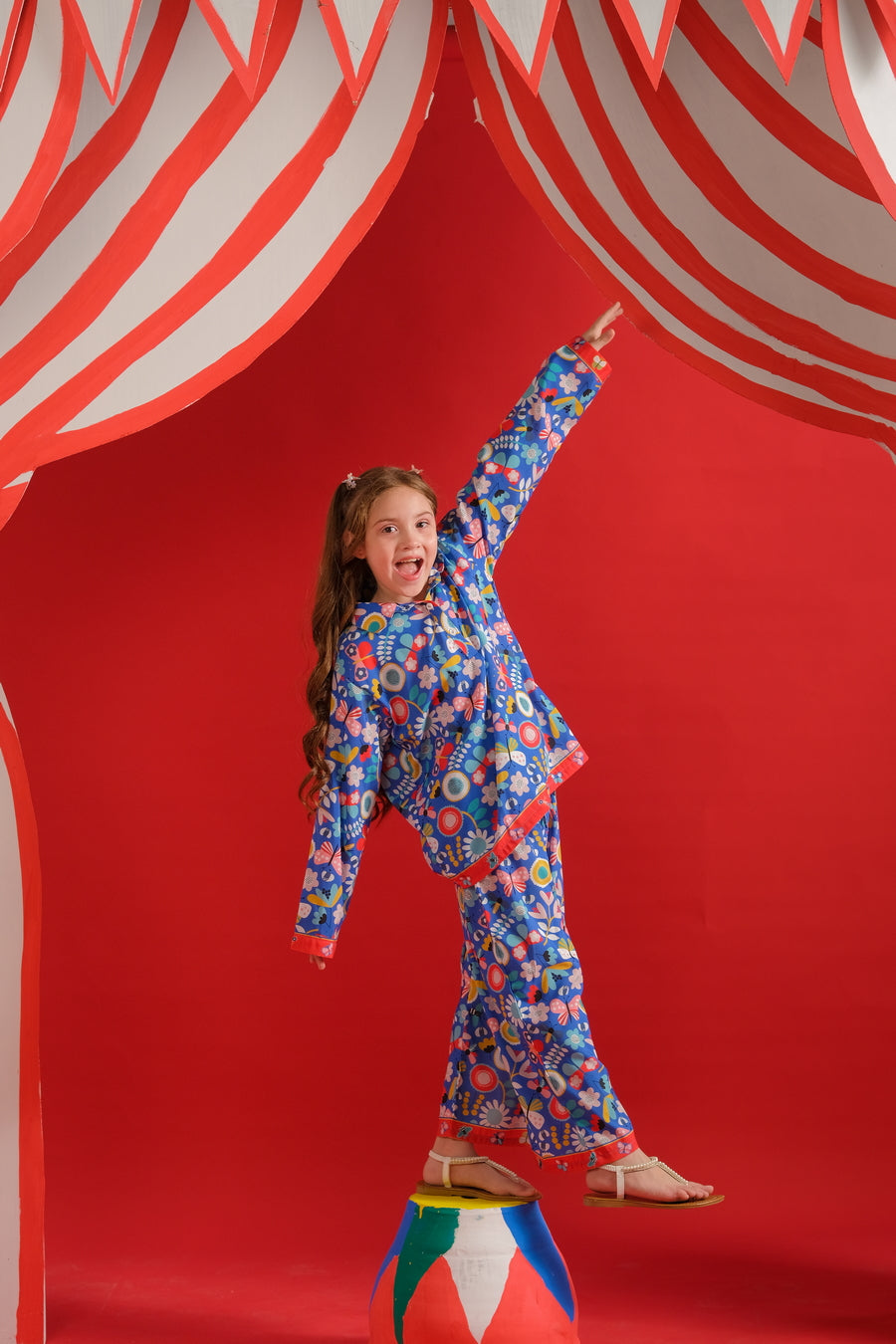 Sprinkles Stitched 2 Piece Summer Co Ord Sets Kids Collection'2025-Butterfly - Co-ord Set