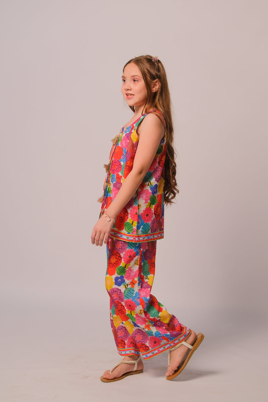 Sprinkles Stitched 2 Piece Summer Co Ord Sets Kids Collection'2025-Vivid - Co-ord Set