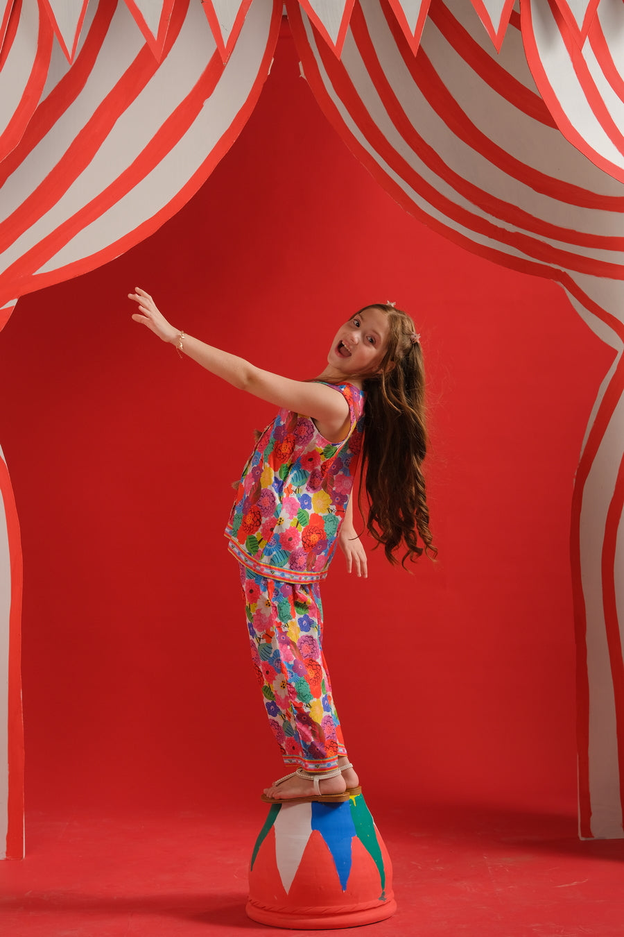 Sprinkles Stitched 2 Piece Summer Co Ord Sets Kids Collection'2025-Vivid - Co-ord Set